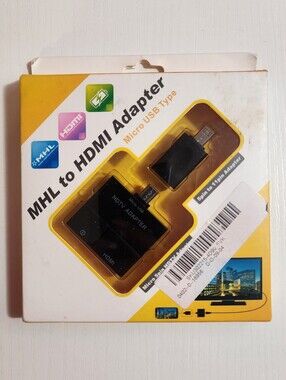 MHL to HDMI Micro USB Adapter - Black